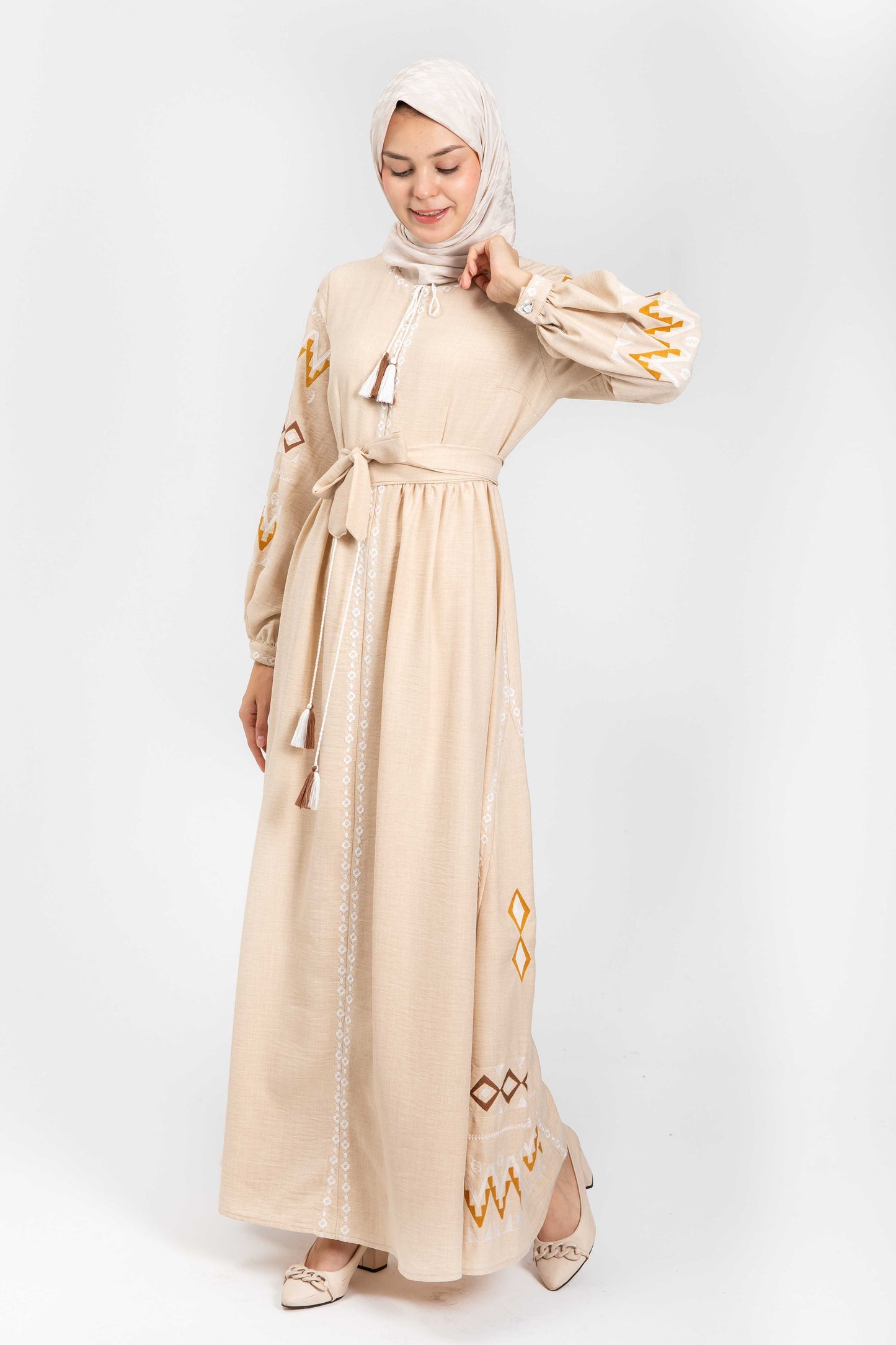 Maxi Linen Dress